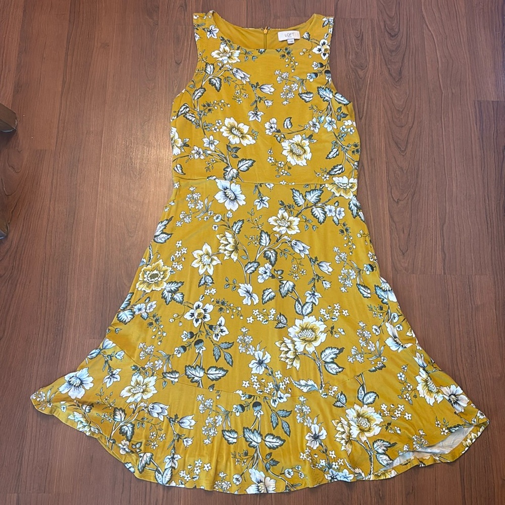 LOFT floral dress